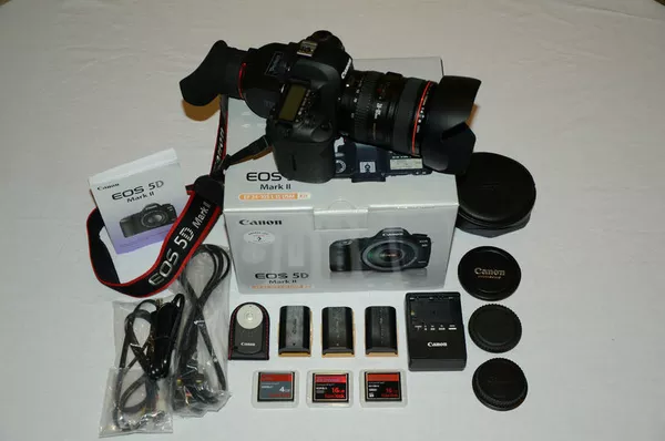 Canon EOS 5D Mark II 21.1 МП цифровая зеркальная камера - черный (комп